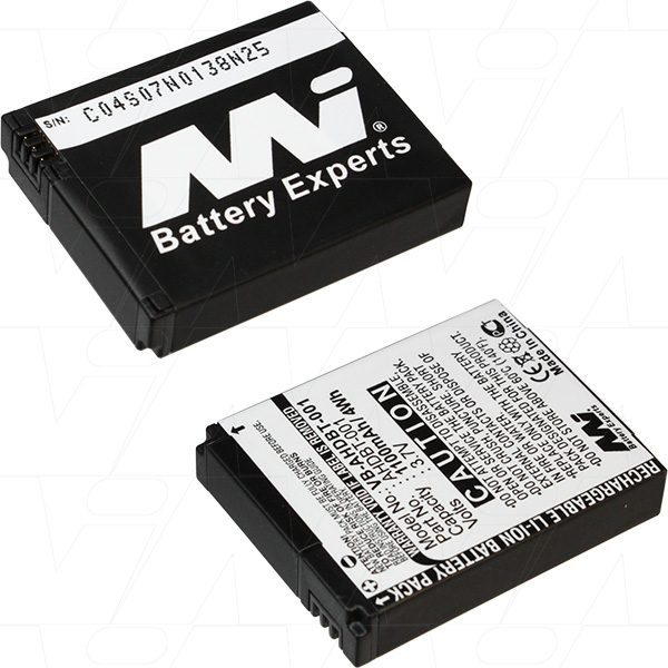 MI Battery Experts VB-AHDBT-001-BP1